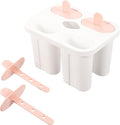 Ice Lolly Mold and Sucker Making Tool Set with Colorful Lid, Food-grade Silicone Ice Candy Making Tray for Homemade and Treats, Kitchen Specialty Gadget for Summer Use Random Color