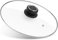 8 Inch Glass Lid for Frying Pan, Skillet, Pan Lid Fits Lodge 8 Inch Cast Iron Skillets 8"/20cm, Clear
