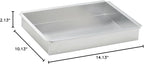 Winco 2-Inch Deep Aluminum Rectangular Cake Pan, 9-Inch by 13-Inch
