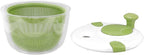 Salad Spinner Dryer Washer, Large Hand Crank Professional Kitchen Gadgets Salad Spinner Hand Cranking Multifunctional Vegetable Spinner Lettuce Greens Dryer Kitchen Tool