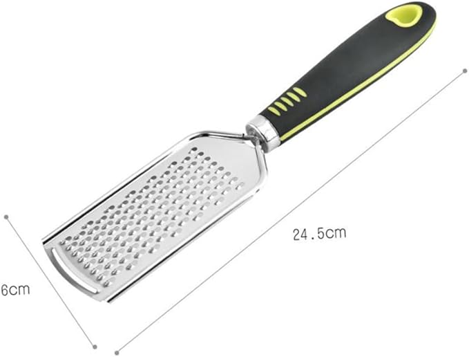 PRETYZOOM 7pcs Stainless Steel Kitchen Gadgets Set Utensils Griddle Spatula Tongs Cheese Grater Pizza Wheel Can Opener for Cooking