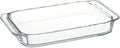 iwaki KBC3850 BC3850 Heat Resistant Glass Toaster Oven Dish, Basic Series, 9.4 x 5.7 x 1.4 inches (240 x 145 x 35 mm), 23.7 fl oz (700 ml)