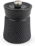Peugeot BALI FONTE Cast Iron Pepper Mill, 8cm/3 In, Black