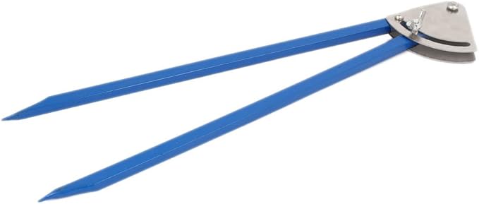 Aexit Metalworking 14" Kitchen Utensils & Gadgets Marking Alloy Divider Caliper Tool & Gadget Sets Tool Blue