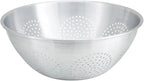 Winco Chinese Style Aluminum Colander, 16-Quart