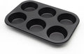 Yorkshire Pudding Pan Pop Over Baking Pans Popover Pans Nonstick 6 for Oven Baking, Frittatas, Muffins, Quiches, Pudding Cakes