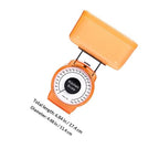 Cabilock Mechanical Kitchen Scale 1kg Portable Plastic Weighing Scale Multipurpose Cooking and Baking Food Measuring Tool Battery-Free Random Color