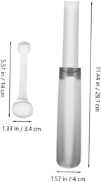 304 Stainless Steel Dual-Head Meatball Maker Tool Set Versatile Shrimp Ball and Meatball Mold for Home Cooking Easy to Use Kitchen Gadget for Meat and Fish Balls