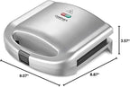 Cuisinart Sandwich Grill, Silver, WM-SW2N1NAS