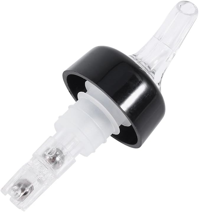 2PCS Automatic Measured Bottle Pourer, 50ml Drinks Wine Cocktail Dispenser Liquor Bottle Pourer Home Bar Tool for Bartender ﻿ (white)