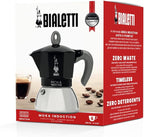 Bialetti - Moka Induction, Moka Pot, Suitable for all Types of Hobs, 6 Cups Espresso (9.4 Oz Espresso), 280 ml, Black