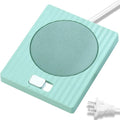 Coffee Mug Warmer - Fastest Heating Cup Warmer for Office Desk Accessories with Metal Heating Panel & 2 Temperature Settings for Coffee, Cocoa, Milk, Tea & Candles (Matcha)