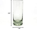 Clear 2 oz Tequila Shot Glasses (set of 6), Recycled Glass, Lead-free, Toxin-Free (Shot)