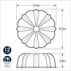 Nordic Ware Original Bundt, 12-Cup, Graphite