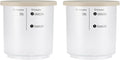 BLACK+DECKER Perfect Pint Ice Cream Maker Accessories – 2-Pack 1-Pint Replacement Jars, Extra Containers for Ice Cream, Gelato, Sorbet & Frozen Yogurt