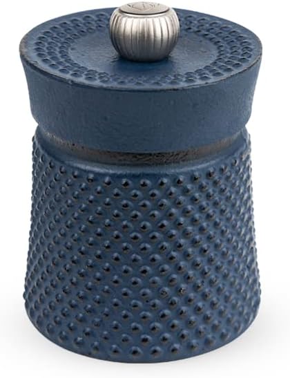 Peugeot - 36621 Peugeot BALI FONTE Cast Iron Pepper Mill, 8cm/3 In, Blue