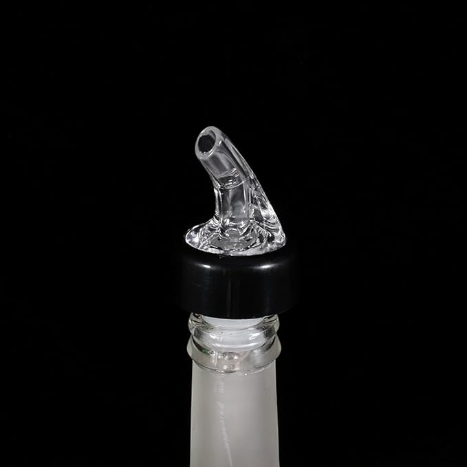 2PCS Automatic Measured Bottle Pourer, 50ml Drinks Wine Cocktail Dispenser Liquor Bottle Pourer Home Bar Tool for Bartender ﻿ (white)