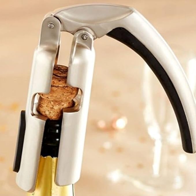 Champagne Bottle Opener - Sparkling Wine Cork Puller, Bar Jar Cork Puller, Kitchen Corkscrew