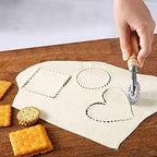 Pastry Wheel Cutter - Pasta Cutter Wheel - Ravioli Crimper Cutter Wheel for Home and Kitchen Use, 1.3inch