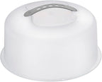 Extra Large Cake Carrier with Lid and Handle, Plastic Cake Container, Cake Holder with Lid for Cake Carrier and Transport - Fits Cake size 11.5 x 11.5 x 5.5