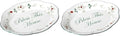 Pfaltzgraff Winterberry Bless This House Plate - 11-Inch (Pack of 2)