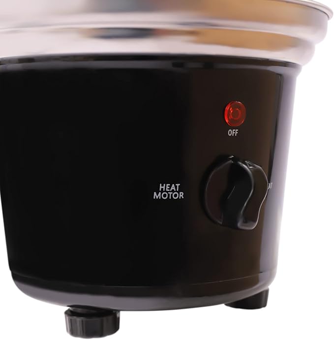 "Classic" Chocolate for Chocolate Fountain, 3 Tier Heated Chocolate Melts Dark Dipping Chocolate Electric Fondue Machine for Party, Wedding, Events (3 Tier Black Chocolate Fountain)