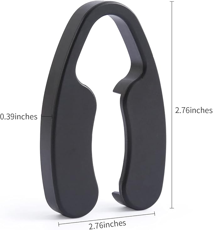 OHMAXHO 4 Pack Magnetic Wine Foil Cutter Tool,4 Stainless Blades Foil Remover for Wine Bottles,Removes Foil Top Effortlessly,Wine Bottle Opener Accessory,Gift for Wine Lovers,Black