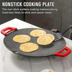 Smokeless Indoor Electric Grill & Nonstick Griddle – Compact, Fast-Heating Tabletop Grill for Steaks, Burgers, Pancakes, BBQ, and Everyday Indoor Cooking