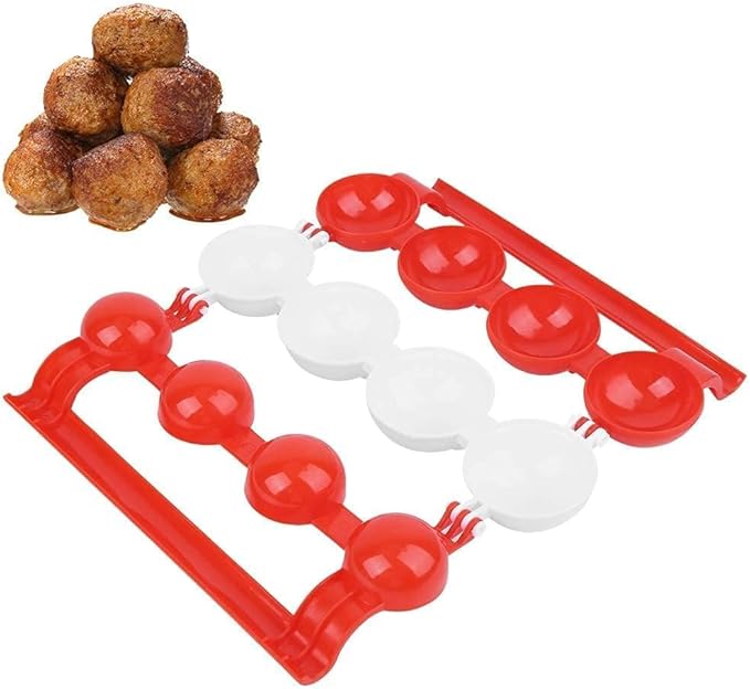 Meatball Maker, 2 PCS Meat Balls Fish Balls Kitchen Homemade Stuffed Meatballs Maker Home Cooking Tools Kitchen Accessories DIY Cooking Tools