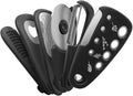 Ciieeo Multi-function Kitchen Tool Set with Vegetable Peeler, Garlic Grinder, Butter Grater, and Pizza Cutter – Stainless Steel Food Slicer and Fruit Peeler for Home Cooking and Meal Prep