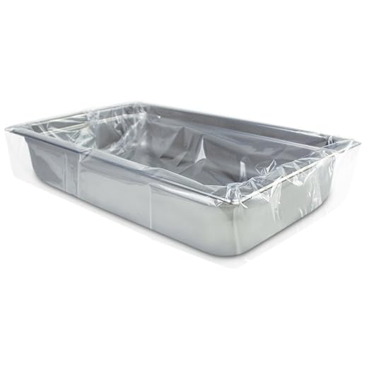 PanSaver Low Temperature Liners for Easy Clean Up - Disposable Buffet Pan Liners, Ovenable up to 220F - Clear (Hotel Pan - Shallow & Medium | 34 x 16 IN)