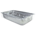 PanSaver Low Temperature Liners for Easy Clean Up - Disposable Buffet Pan Liners, Ovenable up to 220F - Clear (Hotel Pan - Shallow & Medium | 34 x 16 IN)