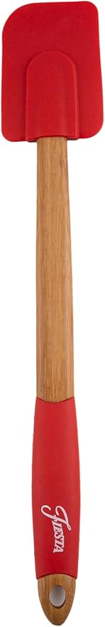 Cambridge 6384X9FSTAN94 Fiesta Bamboo 5-Piece Silicone Utensil Set