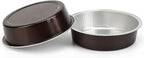 Beasea Mini Pie Pans 20 Pack Disposable Pie Tins Aluminum Pie Pan with Lids, 4 Inch Round Oven Baking Mini Cake Pan 8 Oz Foil Pan for Pie Tart Quiche