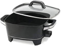 NESCO ES-12, Extra Deep Electric Skillet, Black, 12 inch, 1500 watts