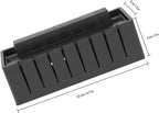 Garneck Sushi Making Molds Rice Roll Makers 10pcs Set Black DIY Onigiri Rice Ball Mold Kit for Home Kitchen Cooking Tools