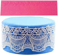 Cake Lace Mold, Lace Fondant Molds Silicone Lace Molds for Cake Decorating, cupcake top decoration