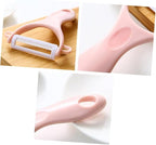 GLEAVI 8pcs Kitchen Multifunctional Peeler Blue Pink Vegetable Potato and Fruit Grater for Cooking Comfortable Handles Efficient Design