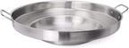 Barton Comal Concave 23" X 5" Stainless Steel Outdoor Para Carnitas Taco Disco Cocinar Plancha Griddle Tortillas Stir Fry Wok