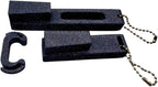 Hydro Style Tumbler Opening Tool, Plastic Lid Removal Tool with Chain and Handle Clip (Black Galaxy)