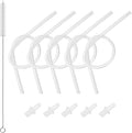 Milk Tube Hose Set for Jura Fully Automatic Coffee Machines, Coffee Milk Tube Fit for Jura ENA E8 GIGA 6 10 W10 Z5 Z6 Z7 Z8 Z9 Z10 J6 J8 J9 S80 WE8,Milk Pipe with HP3 Frother Connectors & Hose Brush