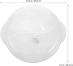 Toyvian Heart Shaped Microwave Egg Poacher Steamer Mold Egg Cooker Kitchen Specialty Cookware for Microwave Cooking and Breakfast Preparation