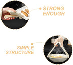Non-slip Silicone Hot Bowl Clip and Pan Gripper Set, Heat-resistant Kitchen Insulation Lifters for Serving Hot Plates and Steam Dishes, 2pcs Tool for Cooking and Dining