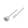 Taylor Instant Read Digital Meat Thermometer for Grill, BBQ & Kitchen, NSF Approved, Fast Internal Temperature Readings, F/C Switchable Display, Battery Included, Pocket Sleeve Clip, White