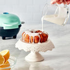 Mini Cake Maker Electric Cake Maker, Double Side Quick Heating for Breakfast, Parties, Snacks, Non-stick Surface Easy to Clean, Pink