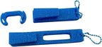 Hydro Style Tumbler Opening Tool, Plastic Lid Removal Tool with Chain and Handle Clip (Blue Sparkle)