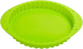 Webake Tart Pan Silicone Pie/Flan Pan 9.5 Inch Quiche Baking Dish Non-Stick Pizza Pie Mold