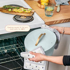 10-in-1, 6 Qt Electric Multi-Cooker with 7 Preset Functions, Hydrangea