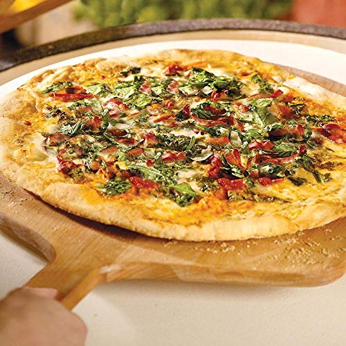 Pizza Stone For Grill And Oven 14" Pizza Stone - Perfect fit for the Large Big Green Egg and Kamado Joe Grills and Smokers