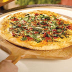 Pizza Stone For Grill And Oven 14" Pizza Stone - Perfect fit for the Large Big Green Egg and Kamado Joe Grills and Smokers
